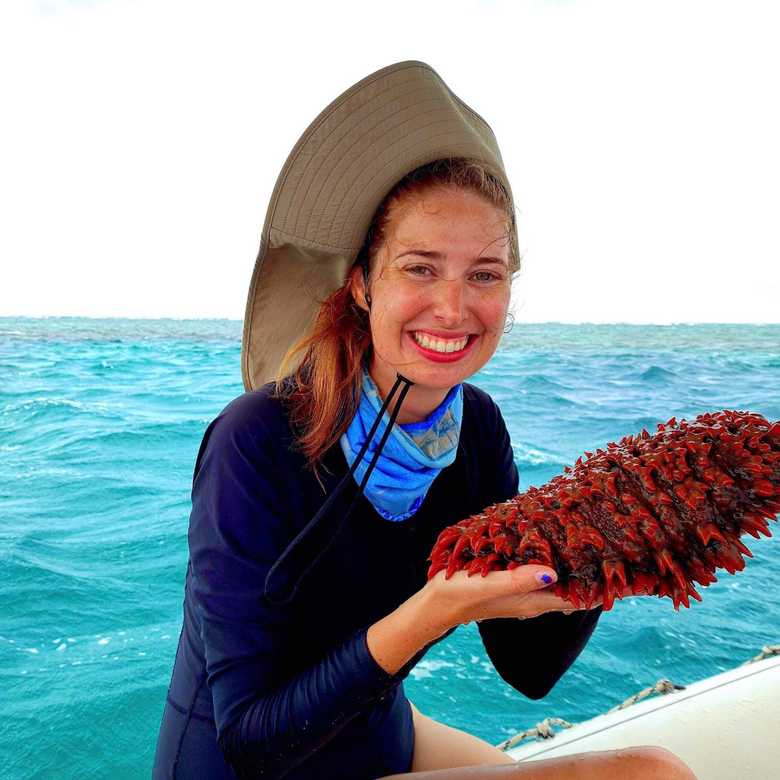 Tash and the Sea Cucumbers!