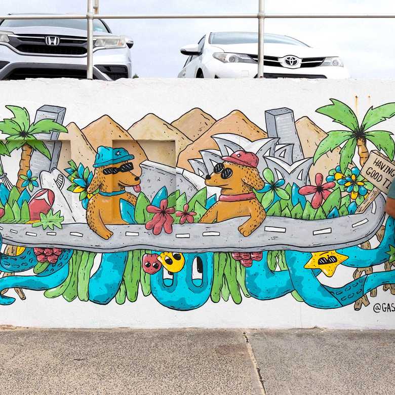 Gaston Duflos – Bondi Sea Wall